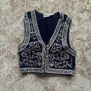 Tantrum Embroidered Tank Top / Vest